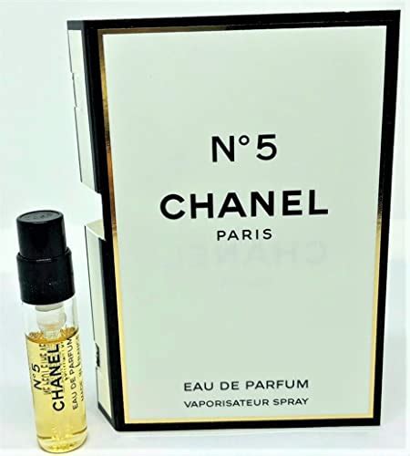 sample of chanel no 5|chanel no 5 sample size.